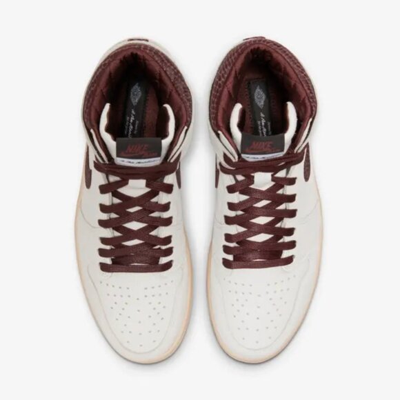 Air Jordan 1 x A Ma Maniére, Sail and Burgandy, Men\'s size 12 main image 5